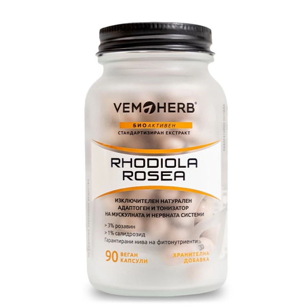 VemoHerb Rhodiola Rosea 90 kapslí