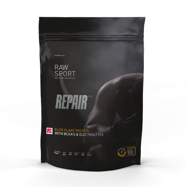 Raw Sport Elite Repair Plant Protein 1kg - chocolate brownie | Hodky.cz