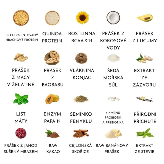 Raw Sport Elite Repair Plant Protein 1kg - borůvka | Hodky.cz