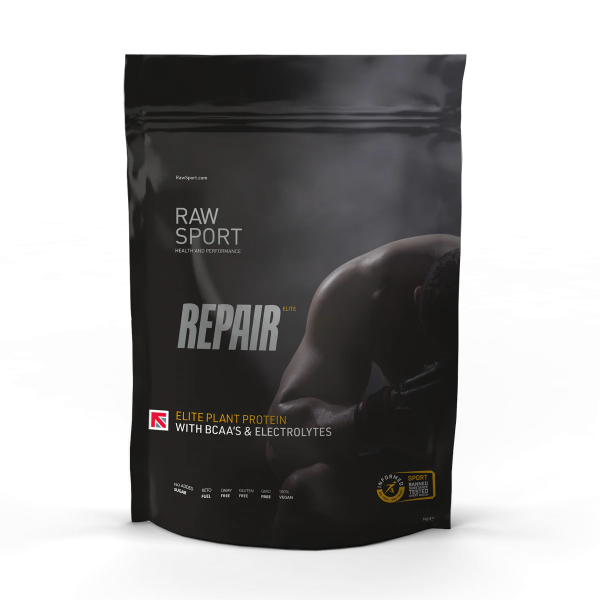 Raw Sport Elite Repair Plant Protein 1kg - chocolate peanut | Hodky.cz