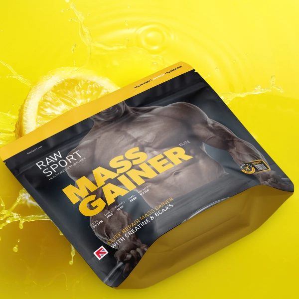 Raw Sport Elite Plant Mass Gainer 2,5kg - cookies & cream | Hodky.cz