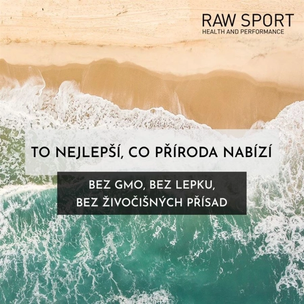 Raw Sport Collagen Building Protein Peptides 840g - vanilka | Hodky.cz