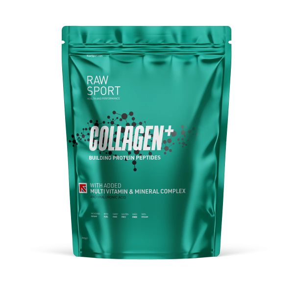 Raw Sport Collagen Building Protein Peptides 840g - čokoláda - vanilka | Hodky.cz