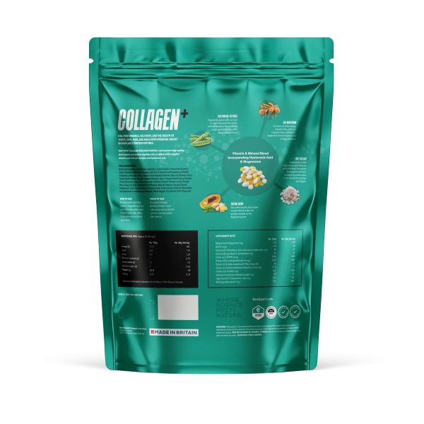 Raw Sport Collagen Building Protein Peptides 840g - čokoláda - vanilka | Hodky.cz