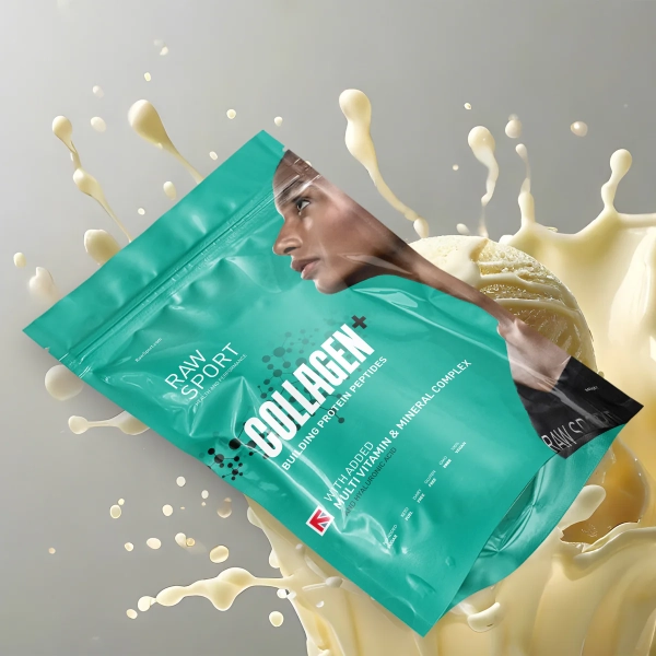 Raw Sport Collagen Building Protein Peptides 840g - slaný karamel | Hodky.cz