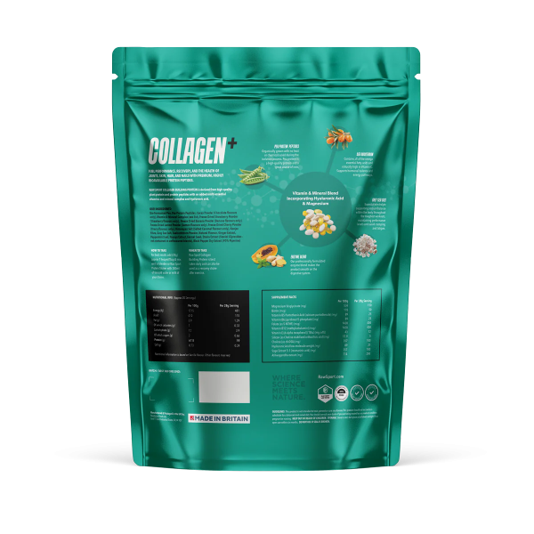 Raw Sport Collagen Building Protein Peptides 840g - slaný karamel | Hodky.cz