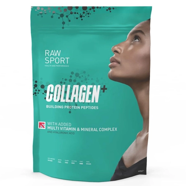 Raw Sport Collagen Building Protein Peptides 840g - slaný karamel | Hodky.cz