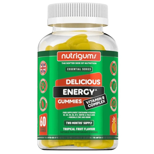 Nutrigums Energy Vitamin B Complex 60 gummies | Hodky.cz
