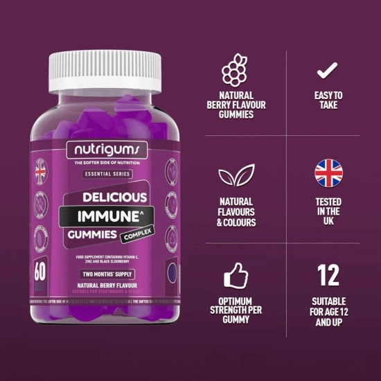 Nutrigums Immune Complex 60 gummies | Hodky.cz
