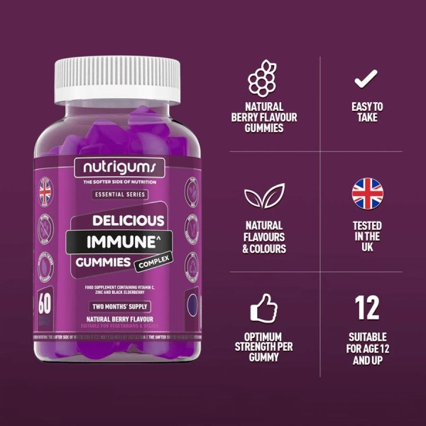 Nutrigums Immune Complex 60 gummies | Hodky.cz