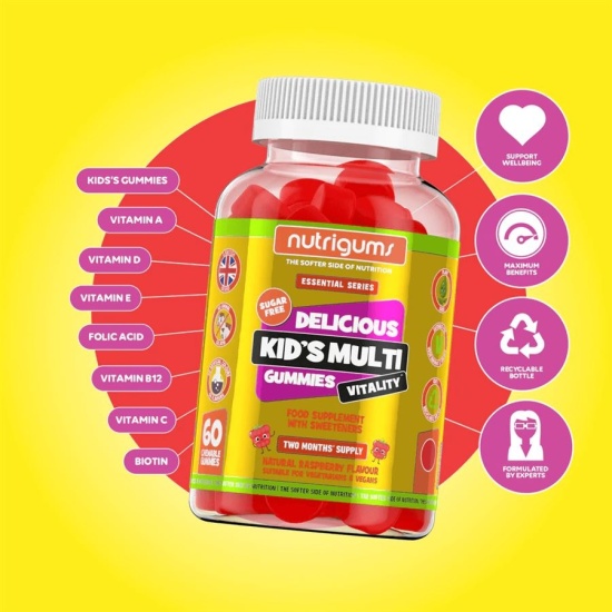 Nutrigums Kids Multi Vitality 60 gummies | Hodky.cz
