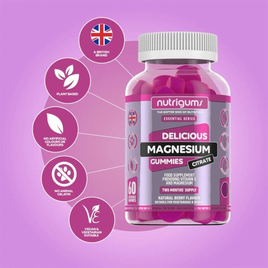 Nutrigums Magnesium Citrate 60 gummies | Hodky.cz