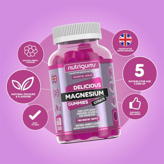 Nutrigums Magnesium Citrate 60 gummies | Hodky.cz