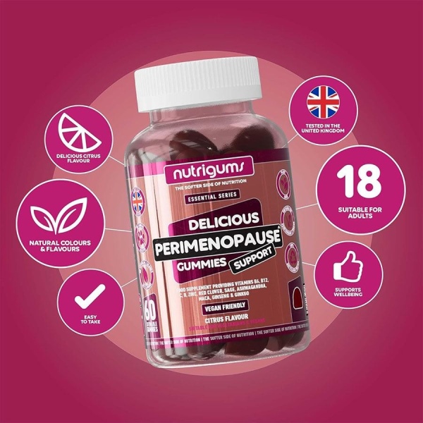Nutrigums Perimenopause Support 60 gummies | Hodky.cz
