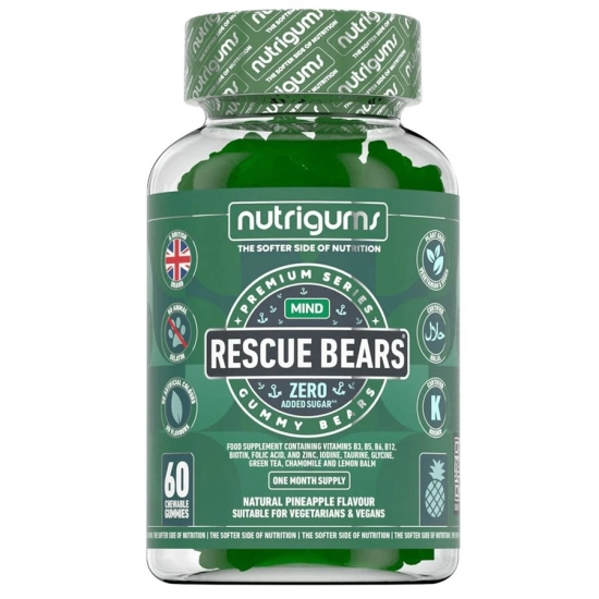 Nutrigums Rescue Bears 60 gummies | Hodky.cz