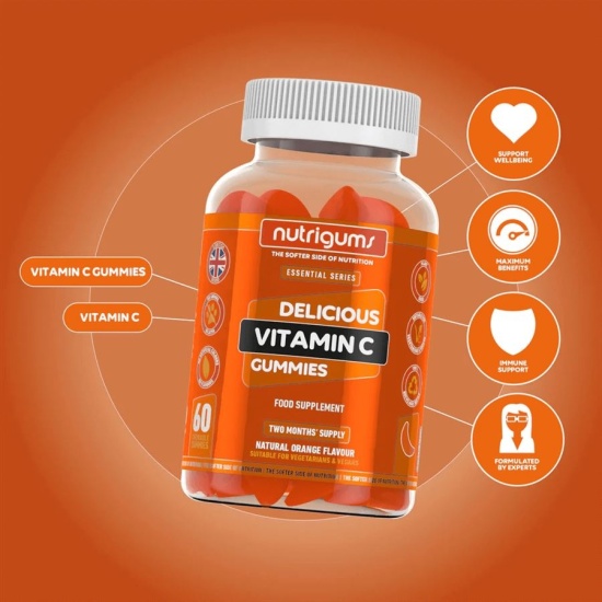 Nutrigums Vitamin C 60 gummies | Hodky.cz