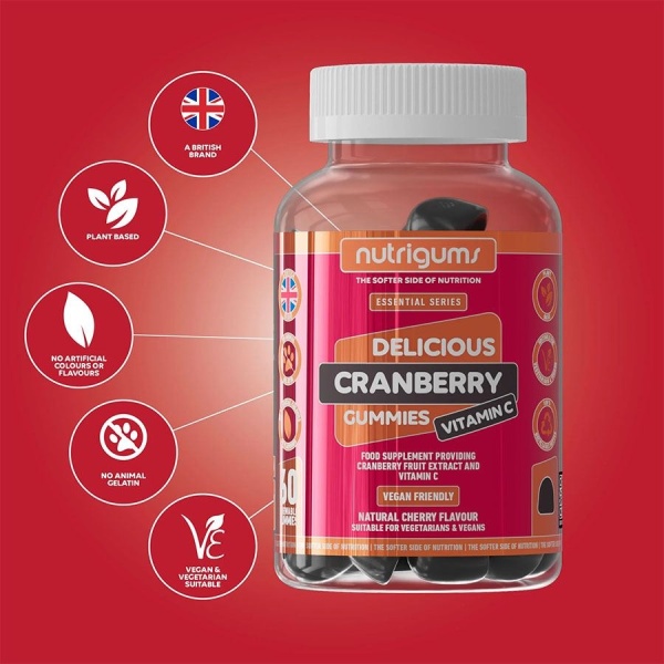 Nutrigums Cranberry 60 gummies | Hodky.cz