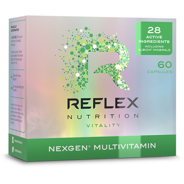 Vitamíny a minerály Reflex Nexgen® 60 kapslí