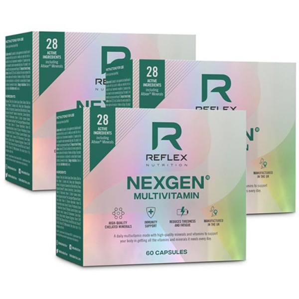 Vitamíny a minerály Reflex Nexgen® 60 kapslí NEW 2 + 1 ZDARMA